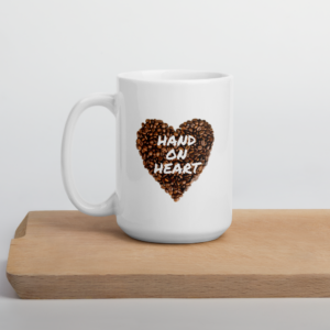 Hand on Heart Mug