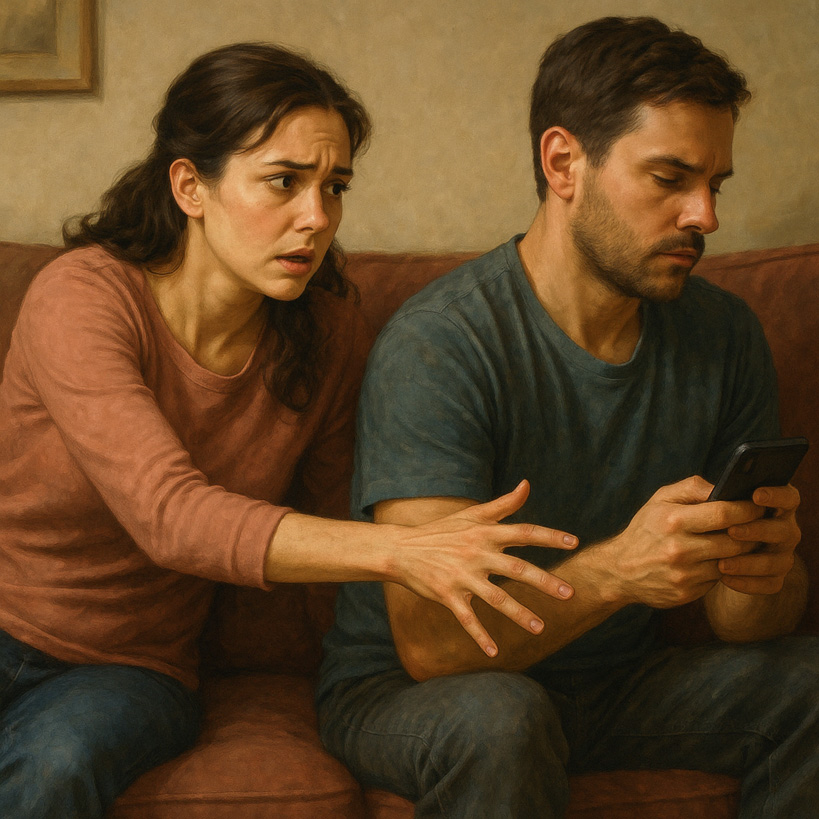 codependent couple conflicting over control